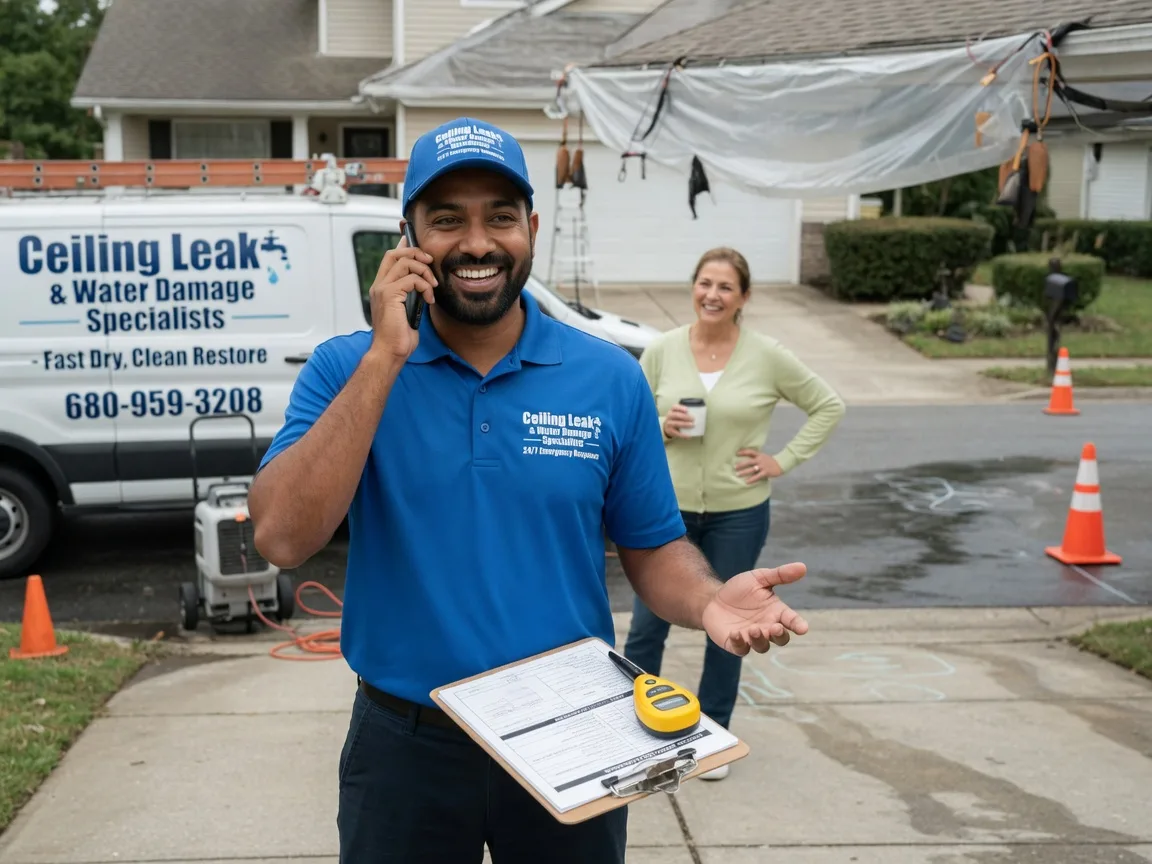 Ceiling Leak Cleanup New Stanton, PA FAQs
